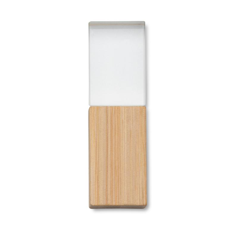 PEN DRIVE CRISTAL BAMBU 4GB/8GB/16GB