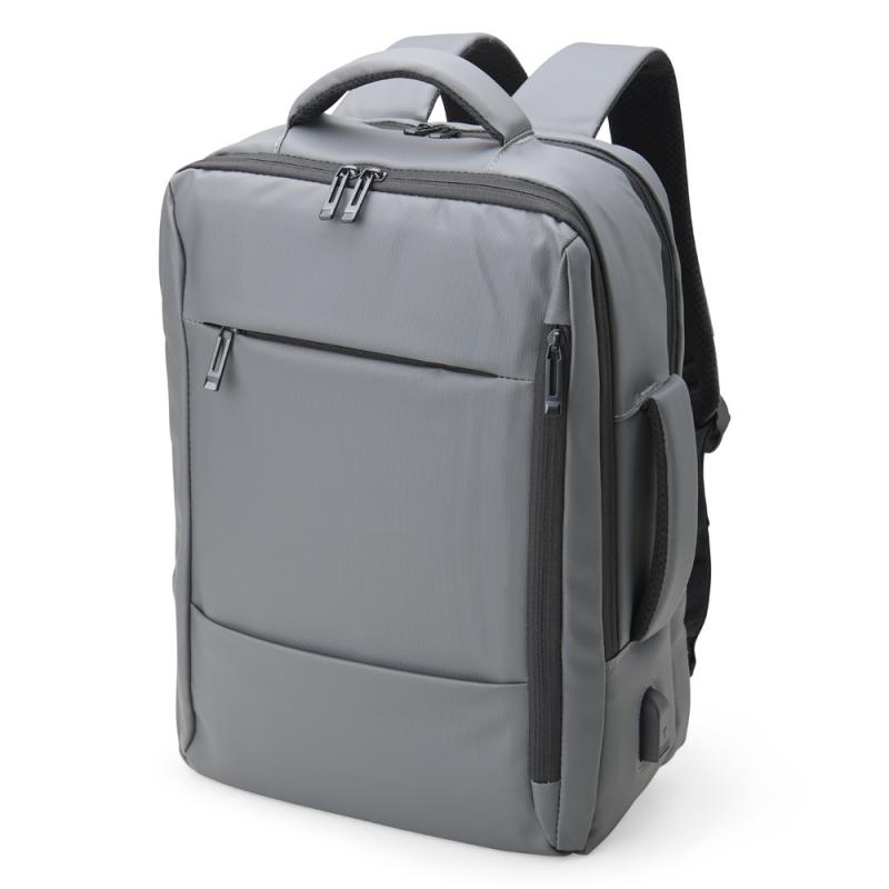 Mochila Couro Sintético USB 23L